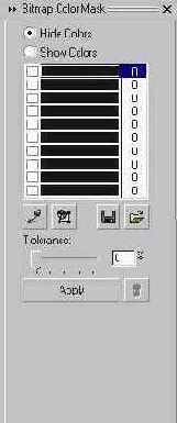  Bitmap Color Mask (   )
