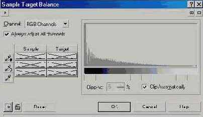  Sample/Target Balance (  )