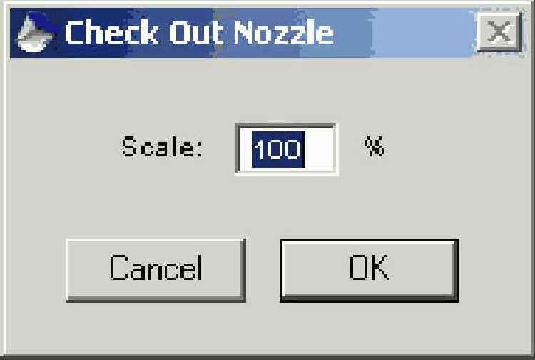   Nozzle Scale